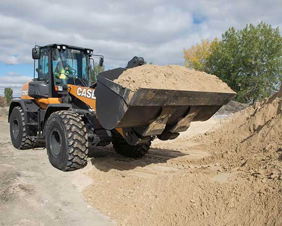 wheel loaders